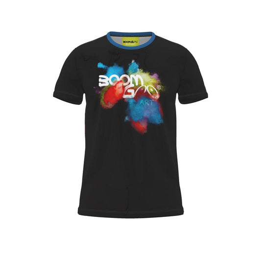 BoOmGoo® T-shirt (unisex) cool brand logo 21 boOM Art 2 ; ) on black