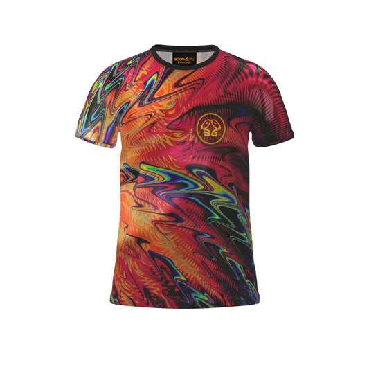 BoomGoo® T-shirt (unisex) F840 "Frequency" 1 logo