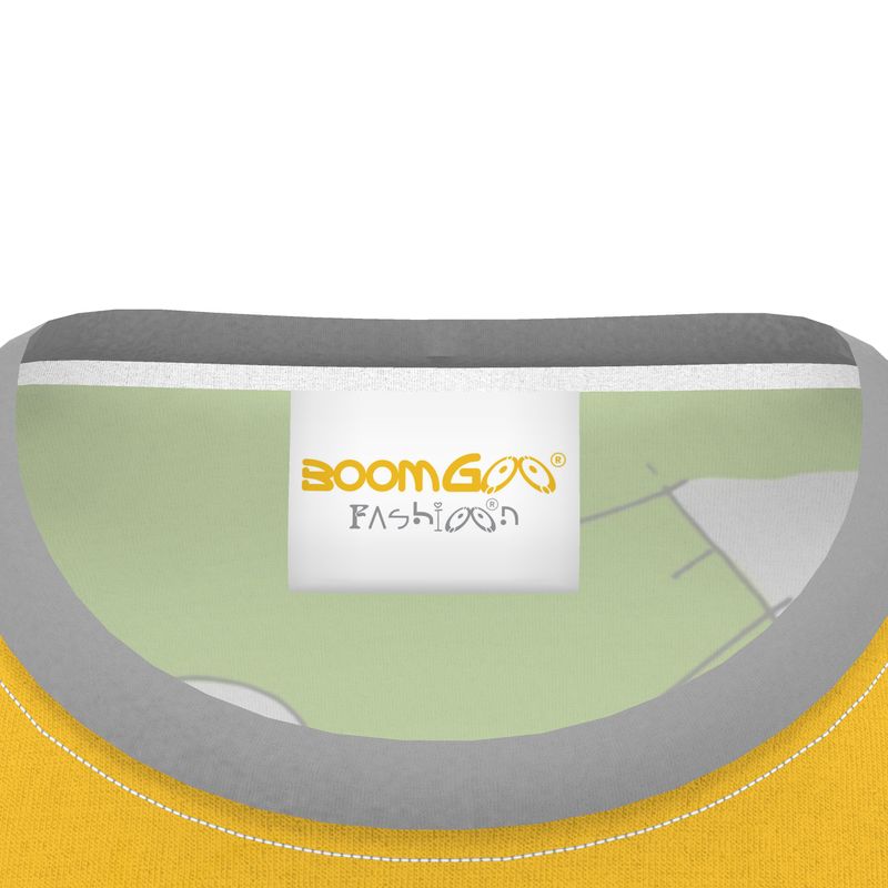 BoomGoo® T-shirt (unisex) Kids' Drawings "Giraffe" 1 yellow/green ; )