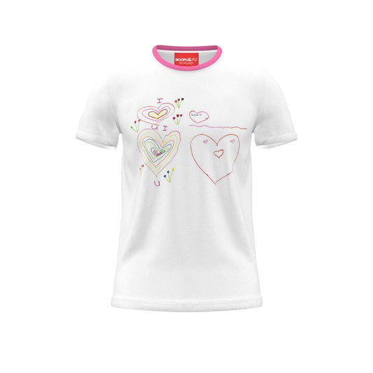 BoomGoo® T-shirt (unisex) Kids' Drawings "Love" 1