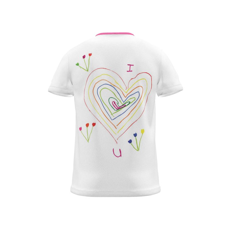BoomGoo® T-shirt (unisex) Kids' Drawings "Love" 1