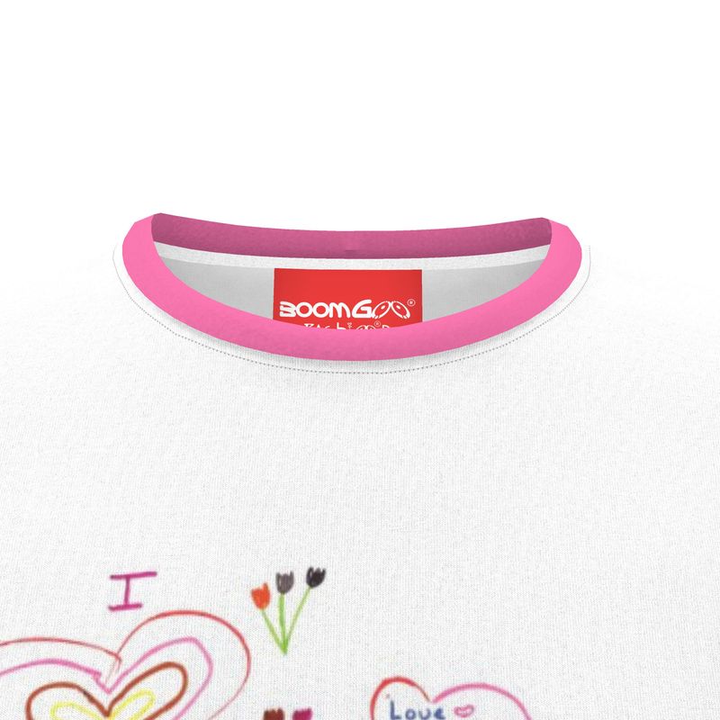 BoomGoo® T-shirt (unisex) Kids' Drawings "Love" 1