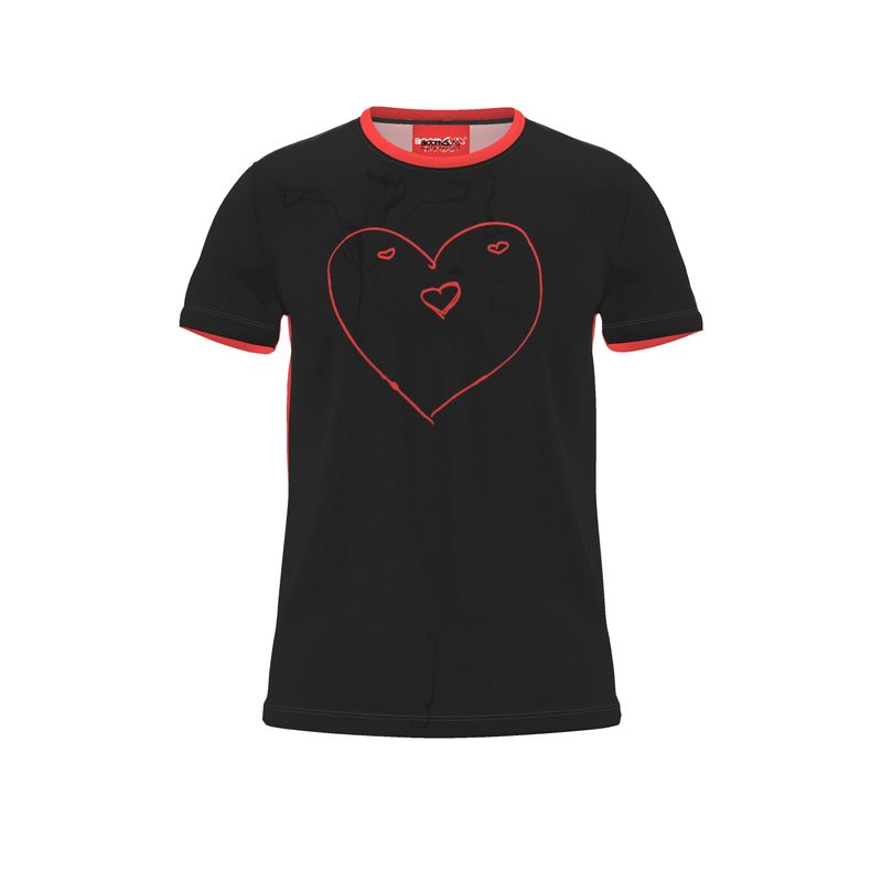 BoomGoo® T-shirt (unisex) Kids' Drawings "Love" 3r
