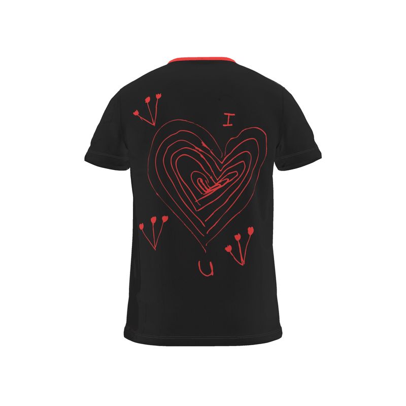 BoomGoo® T-shirt (unisex) Kids' Drawings "Love" 3