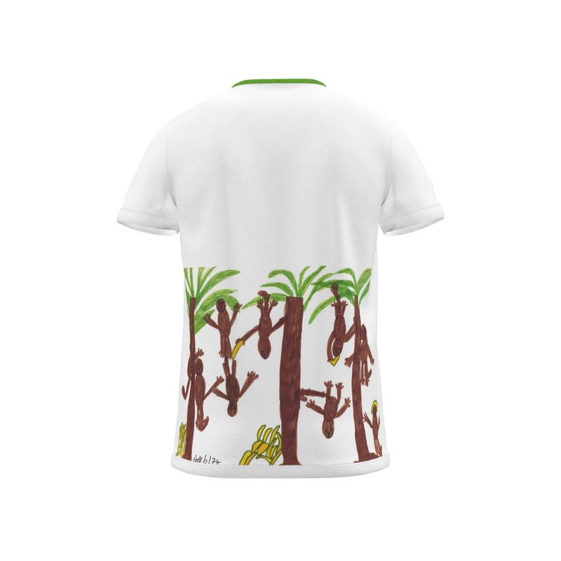 BoomGoo® T-shirt (unisex) Kids' Drawings "Chimpanzees" 1