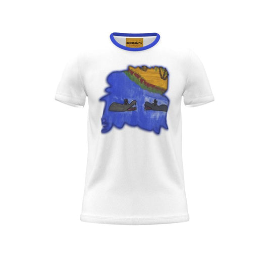 BoomGoo® T-shirt (unisex) Kids' Drawings "Hippos" 1