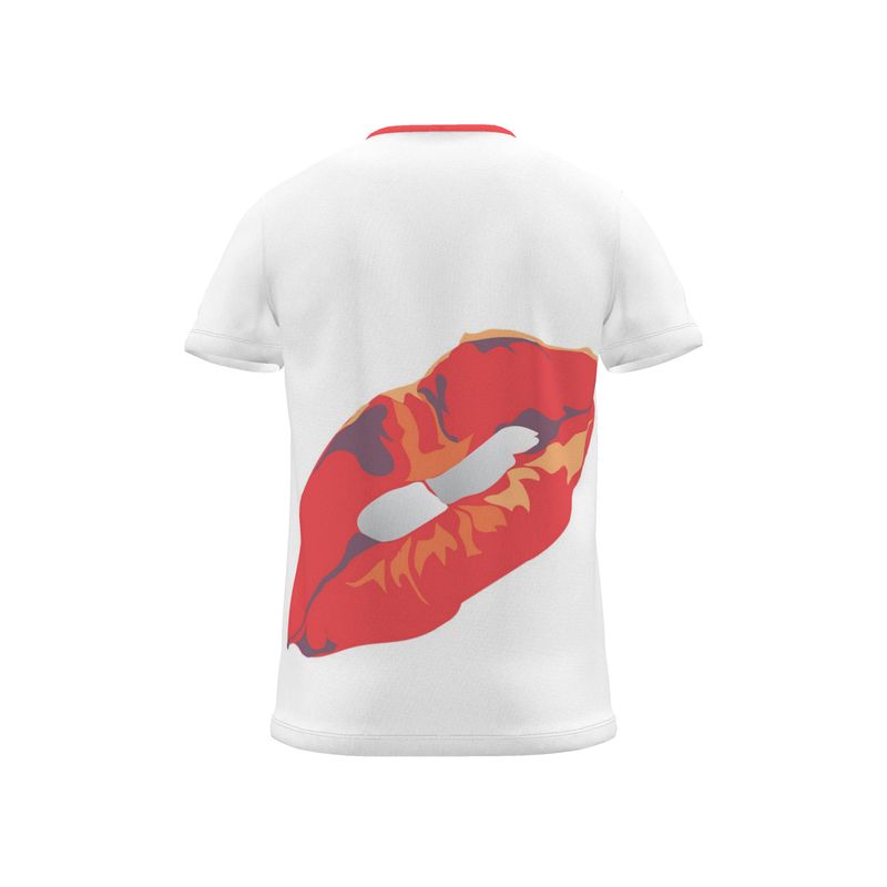 BoomGoo® T-shirt (unisex) pop art "LadyBlues" 1L Lips