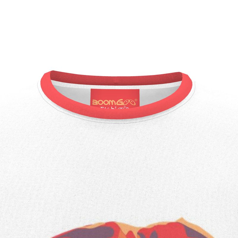 BoomGoo® T-shirt (unisex) pop art "LadyBlues" 1L Lips