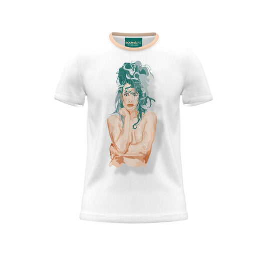 BoomGoo® T-shirt (unisex) pop art "Cheveux Nue" 1