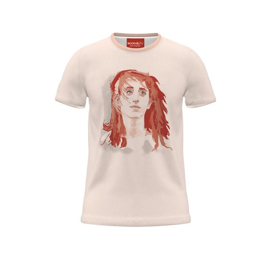 BoomGoo® T-shirt (unisex) pop art "Dany" 1p on pink