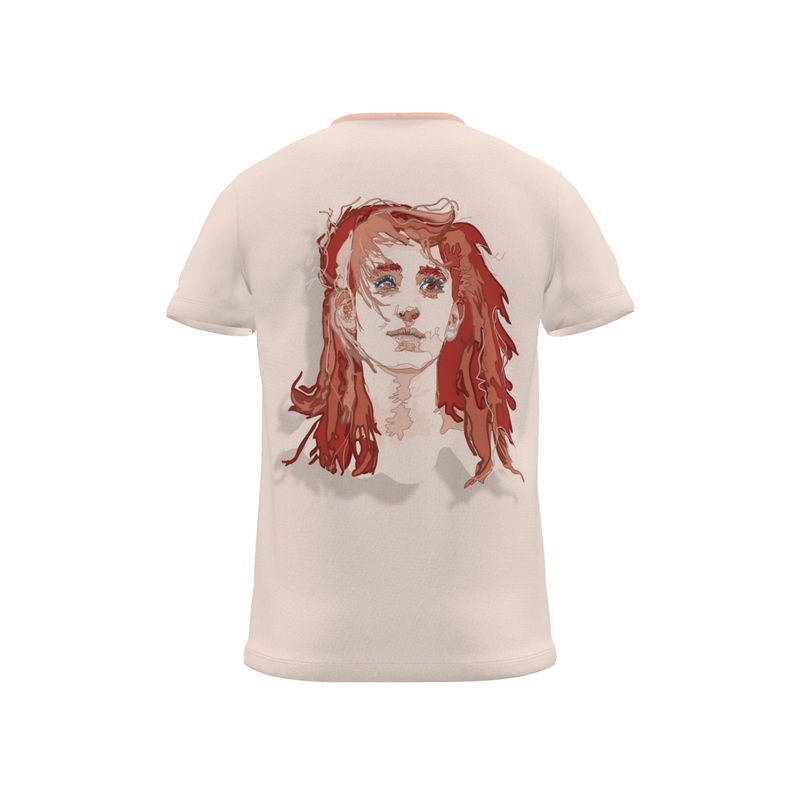 BoomGoo® T-shirt (unisex) pop art "Dany" 1p on pink