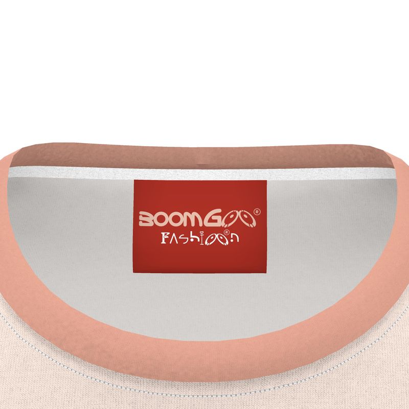 BoomGoo® T-shirt (unisex) pop art "Dany" 1bp bald on pink