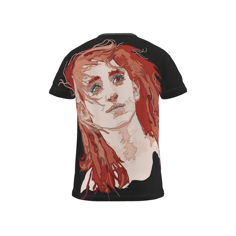 BoomGoo® T-shirt (unisex) pop art "Dany" 1eb eyes on black