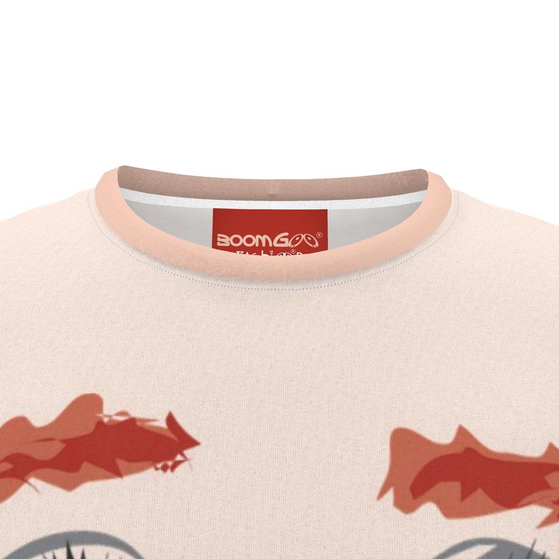BoomGoo® T-shirt (unisex) pop art "Dany" 1ep eyes on pink