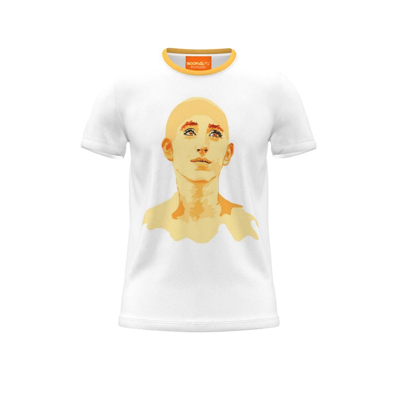 BoomGoo® T-shirt (unisex) pop art "Dany" 2y iGuru yellow