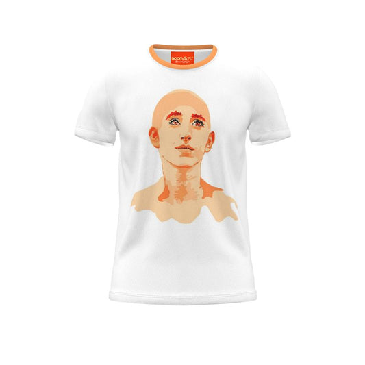 BoomGoo® T-shirt (unisex) pop art "Dany" 2o iGuru orange
