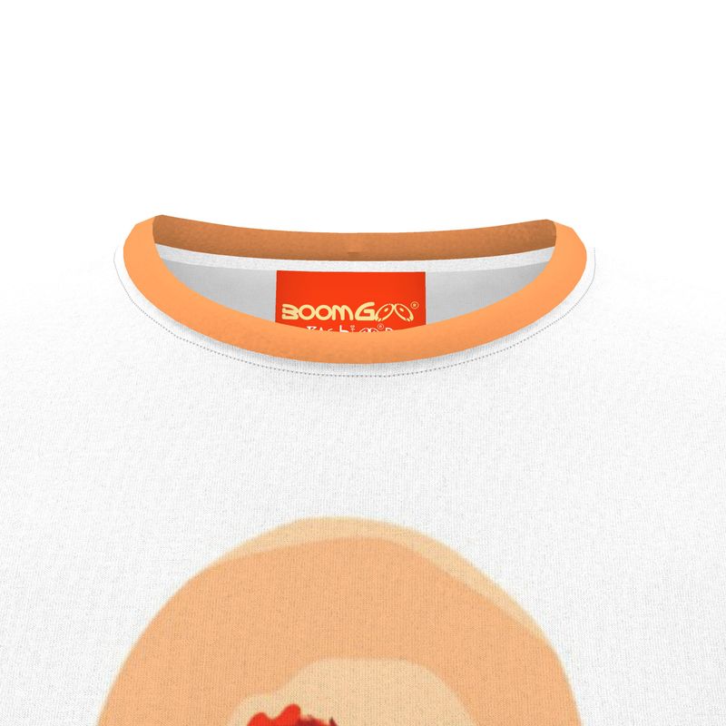 BoomGoo® T-shirt (unisex) pop art "Dany" 2o iGuru orange