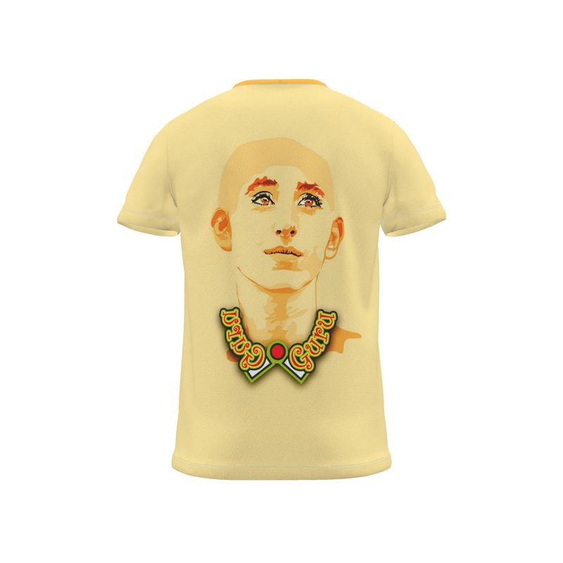 BoomGoo® T-shirt (unisex) pop art "Dany" 2yy iGuru yellow on yellow