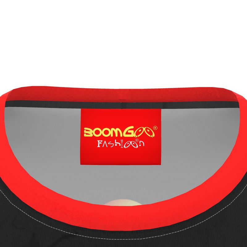 BoomGoo® T-shirt (unisex) pop art "Dany" 3b iGuru Spheres on black