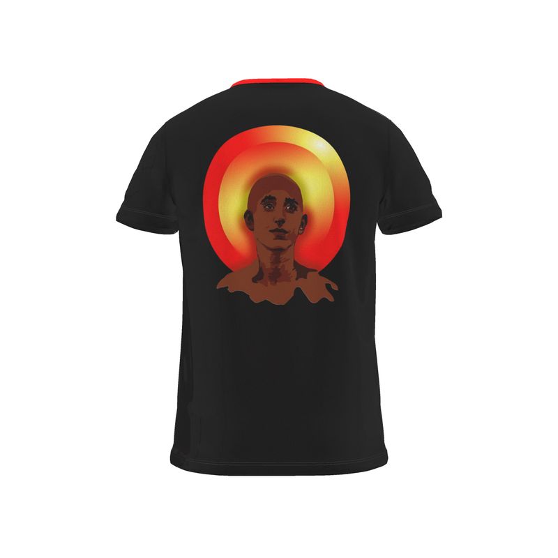 BoomGoo® T-shirt (unisex) pop art "Dany" 4b iGuru Gong on black