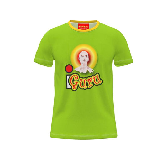 BoomGoo® T-shirt (unisex) pop art "Dany" 5b iGuru logo on green