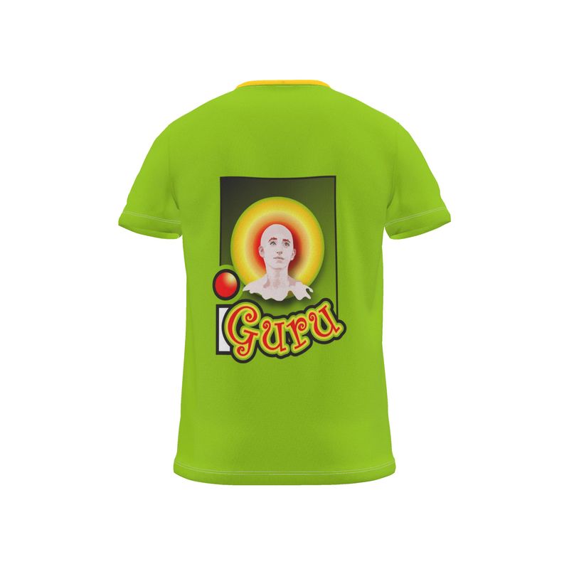 BoomGoo® T-shirt (unisex) pop art "Dany" 5b iGuru logo on green
