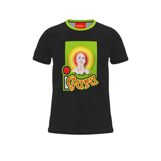 BoomGoo® T-shirt (unisex) pop art "Dany" 5b iGuru logo on black