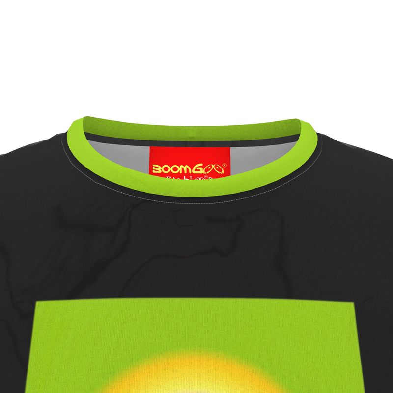 BoomGoo® T-shirt (unisex) pop art "Dany" 5b iGuru logo on black