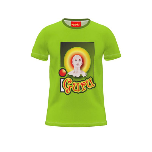 BoomGoo® T-shirt (unisex) pop art "Dany" 5g iGuru logo on green