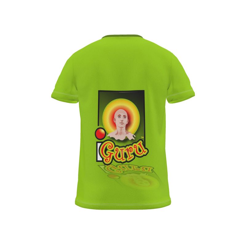 BoomGoo® T-shirt (unisex) pop art "Dany" 5g iGuru logo on green