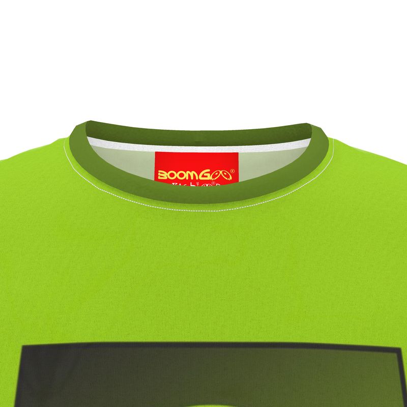 BoomGoo® T-shirt (unisex) pop art "Dany" 5g iGuru logo on green