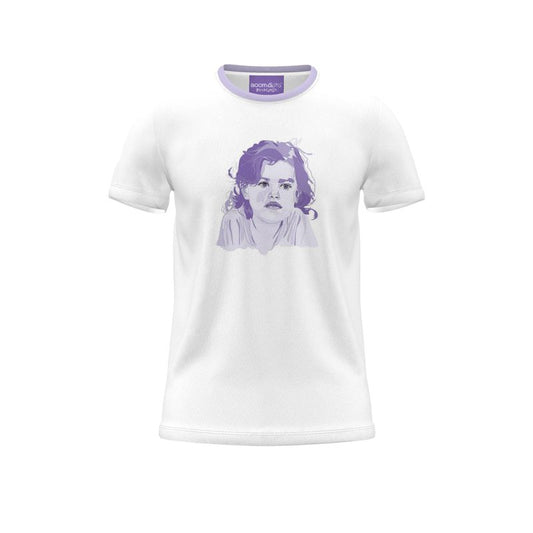 BoomGoo® T-shirt (unisex) pop art "EuroPhili Girl" 1s sketch