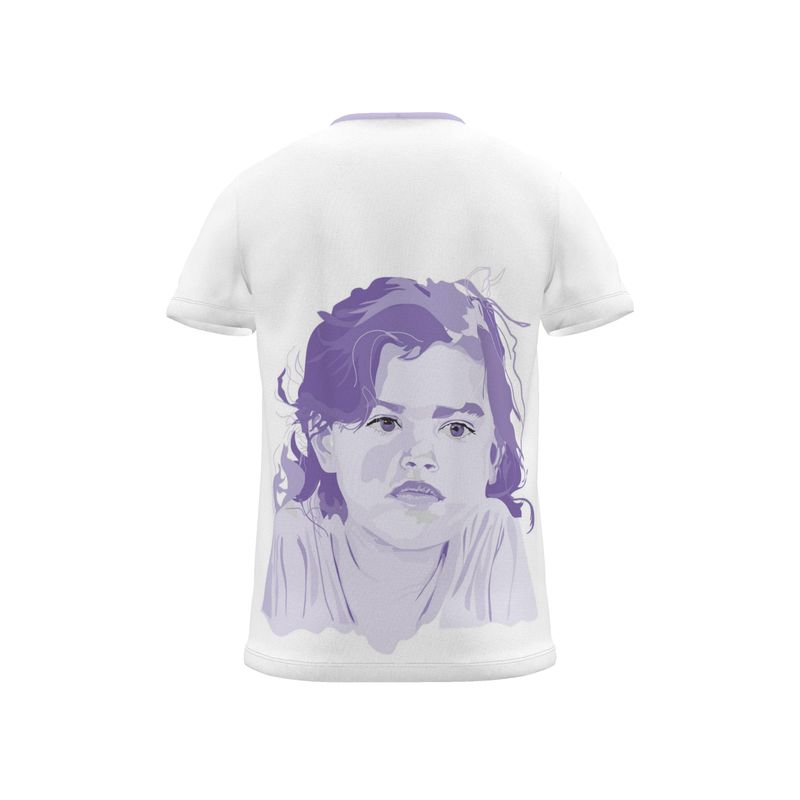 BoomGoo® T-shirt (unisex) pop art "EuroPhili Girl" 1s sketch