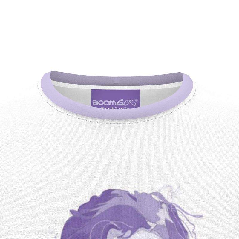 BoomGoo® T-shirt (unisex) pop art "EuroPhili Girl" 1s sketch