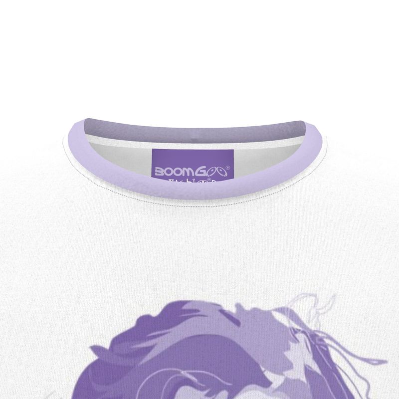BoomGoo® T-shirt (unisex) pop art "EuroPhili Girl" 1h