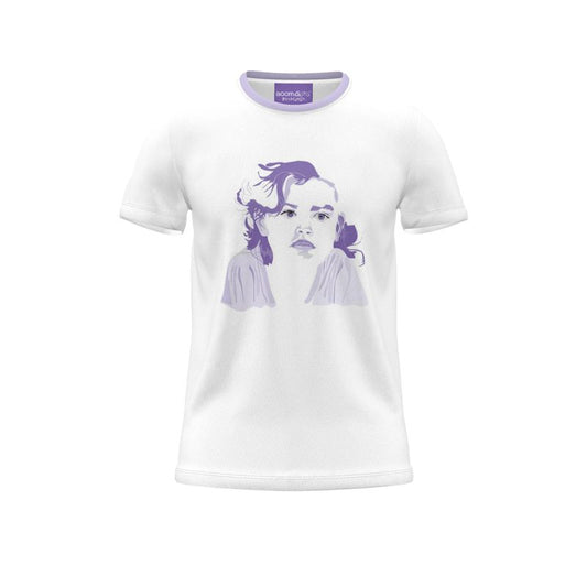 BoomGoo® T-shirt (unisex) pop art "EuroPhili Girl" 1c