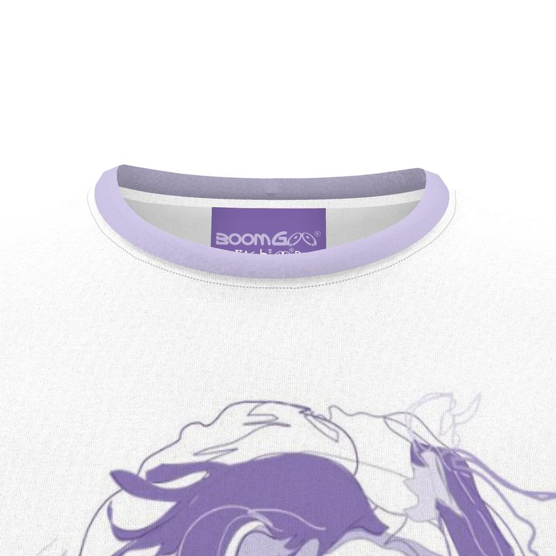 BoomGoo® T-shirt (unisex) pop art "EuroPhili Girl" 1sc