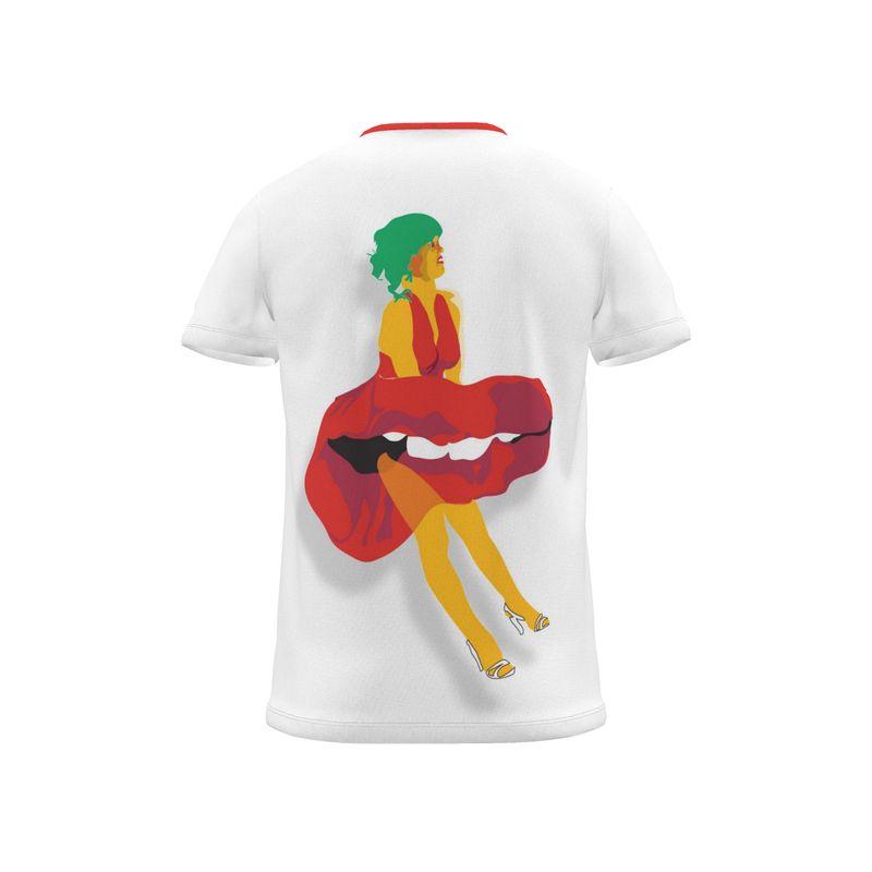 BoomGoo® T-shirt (unisex) pop art "Marylin too" 1L Lips