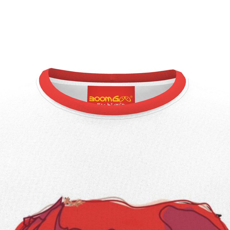 BoomGoo® T-shirt (unisex) pop art "Marylin too" 1Ls Lips
