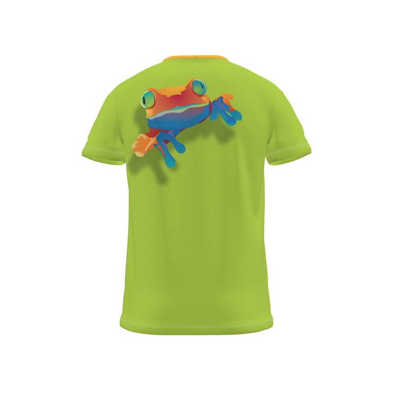 BoomGoo® T-shirt (unisex) "frrrog" 1g on green