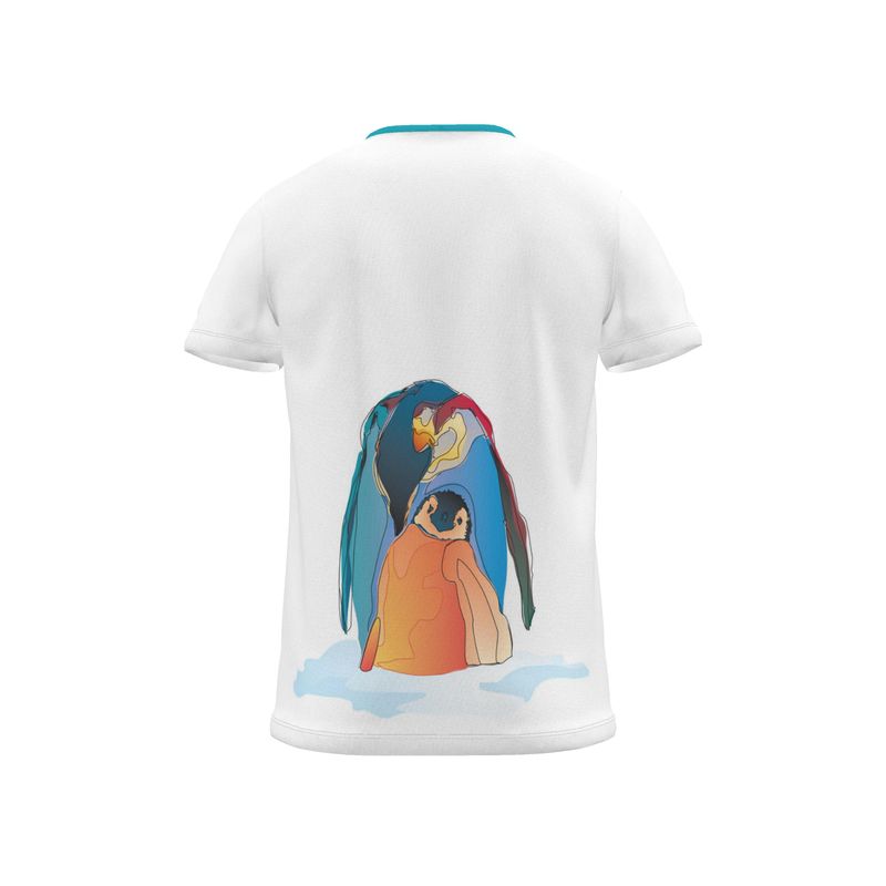 BoomGoo® T-shirt (unisex) pop art "Papapapenguin" 1
