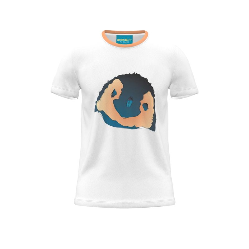 BoomGoo® T-shirt (unisex) pop art "Papapapenguin" 1hcs head sketch