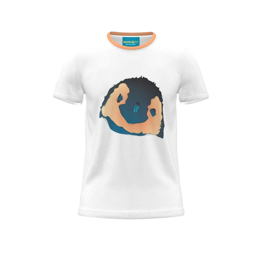 BoomGoo® T-shirt (unisex) pop art "Papapapenguin" 1hcs head sketch