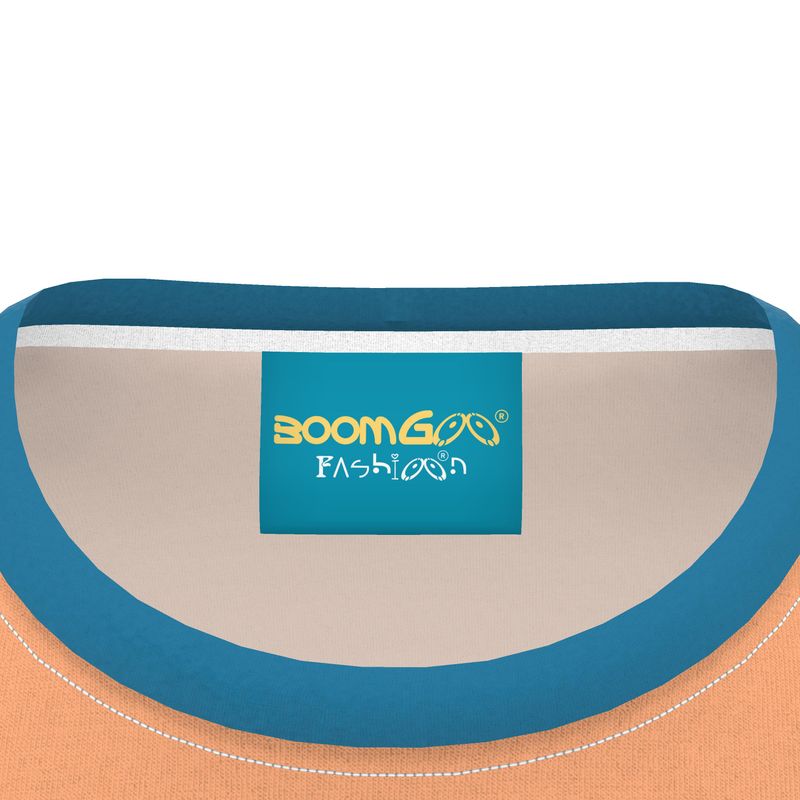 BoomGoo® T-shirt (unisex) pop art "Papapapenguin" 1hcsp head peach