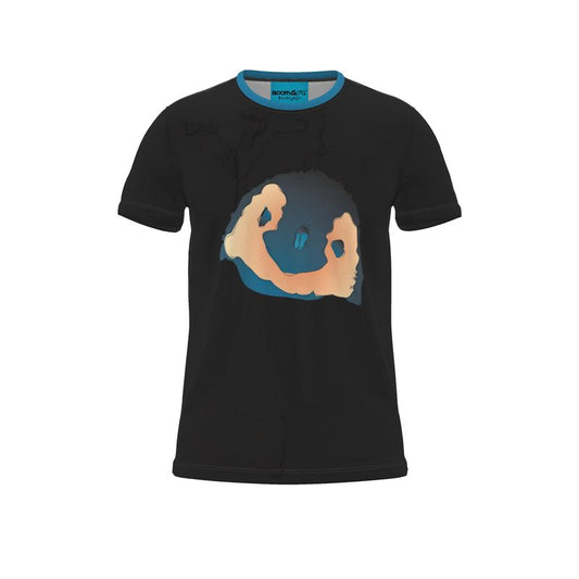 BoomGoo® T-shirt (unisex) pop art "Papapapenguin" 1hcsbk head black