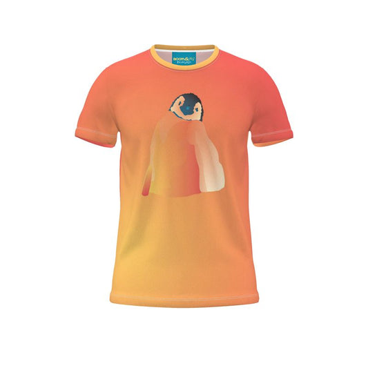 BoomGoo® T-shirt (unisex) pop art "Papapapenguin" 1csmbl chick blend