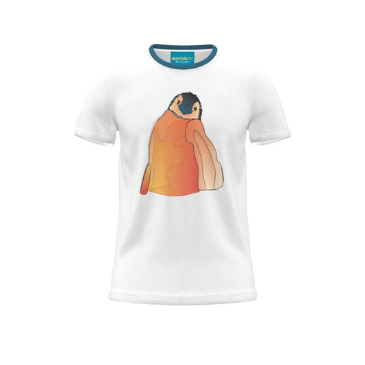 BoomGoo® T-shirt (unisex) pop art "Papapapenguin" 1cs chick sketch
