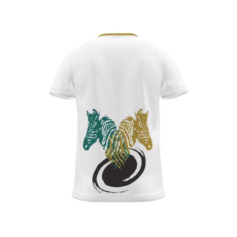 BoomGoo® T-shirt (unisex) "Zzzebra" 1x cross
