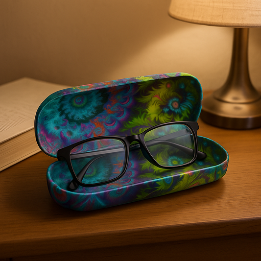 BoomGoo® Eye Glass Hard case F1681 "Coral Twilight" I 3