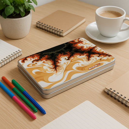 BoomGoo® pencil box F1152 "Sun Fireball" 1 (A5 22x16cm 8.7x6.3”)